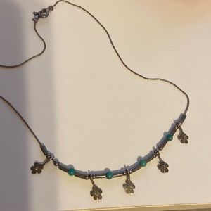Flower Sterling silver necklace